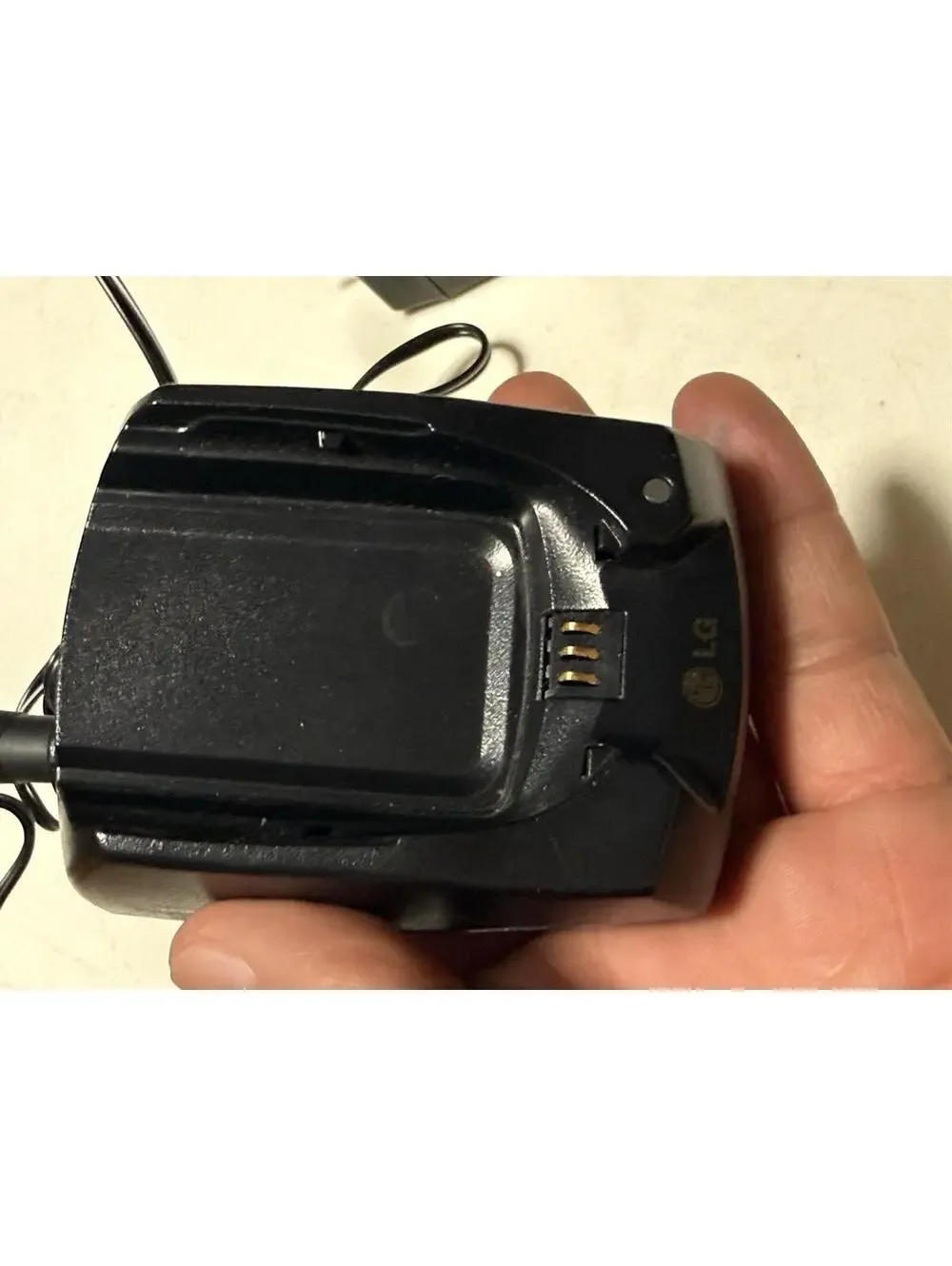 LG DC-B4W Fast Battery Charger 4.2V 0.5A with AC Adaptor - For LG-TM540C Series